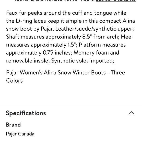 Pajar Canada Alina Snow Boots - Picture 5 of 9